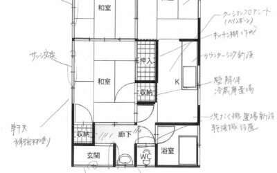 改修計画スタート